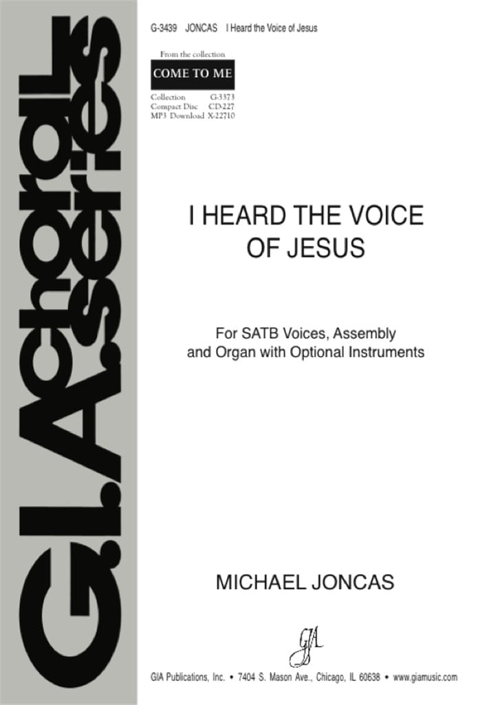 I Heard the Voice of Jesus - Instrument